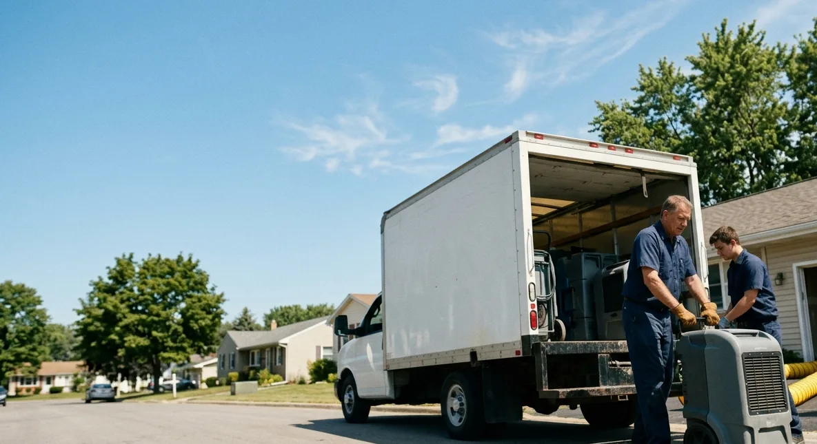 Water Damage Cleanup in Cortland, OH near me